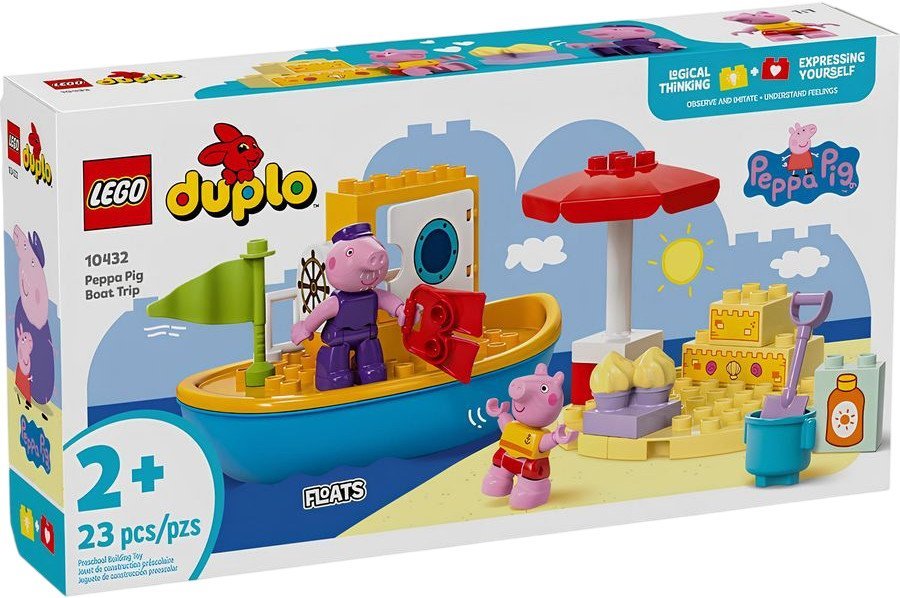 LEGO Duplo 10432 Поездка на лодке со Свинкой Пеппой