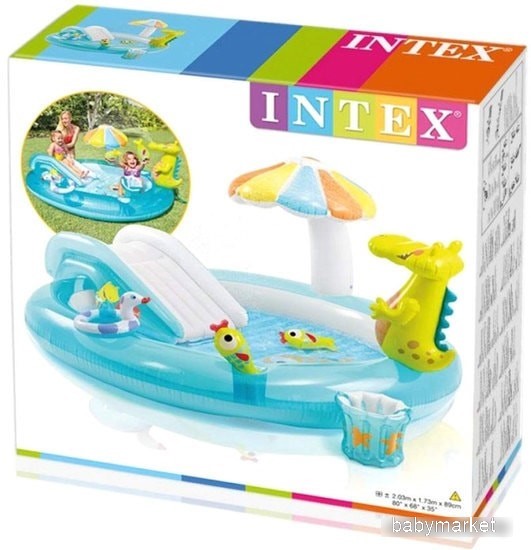 Intex Малыш Аллигатор 57165 (201x170) - детский товар