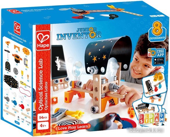 Hape Junior Inventor E3034 Optical Science Lab