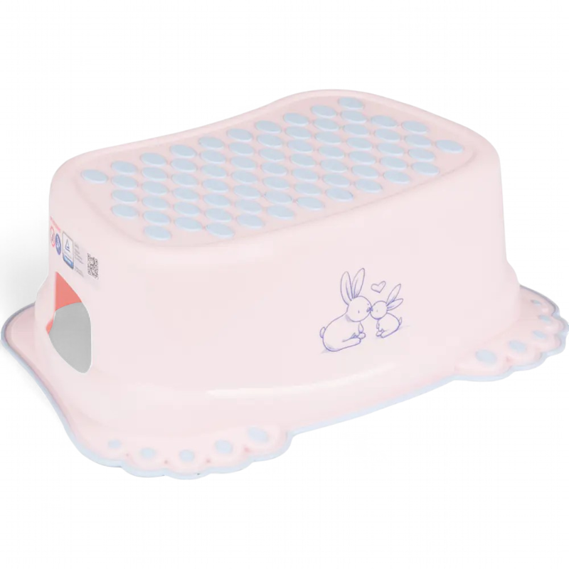 Табурет-подставка Tega Baby Кролики KR-006-104 Светло-розовый