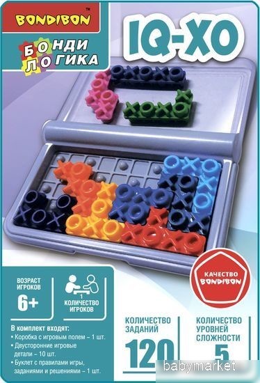 Настольная игра Bondibon IQ Xo ВВ5843 - детский товар