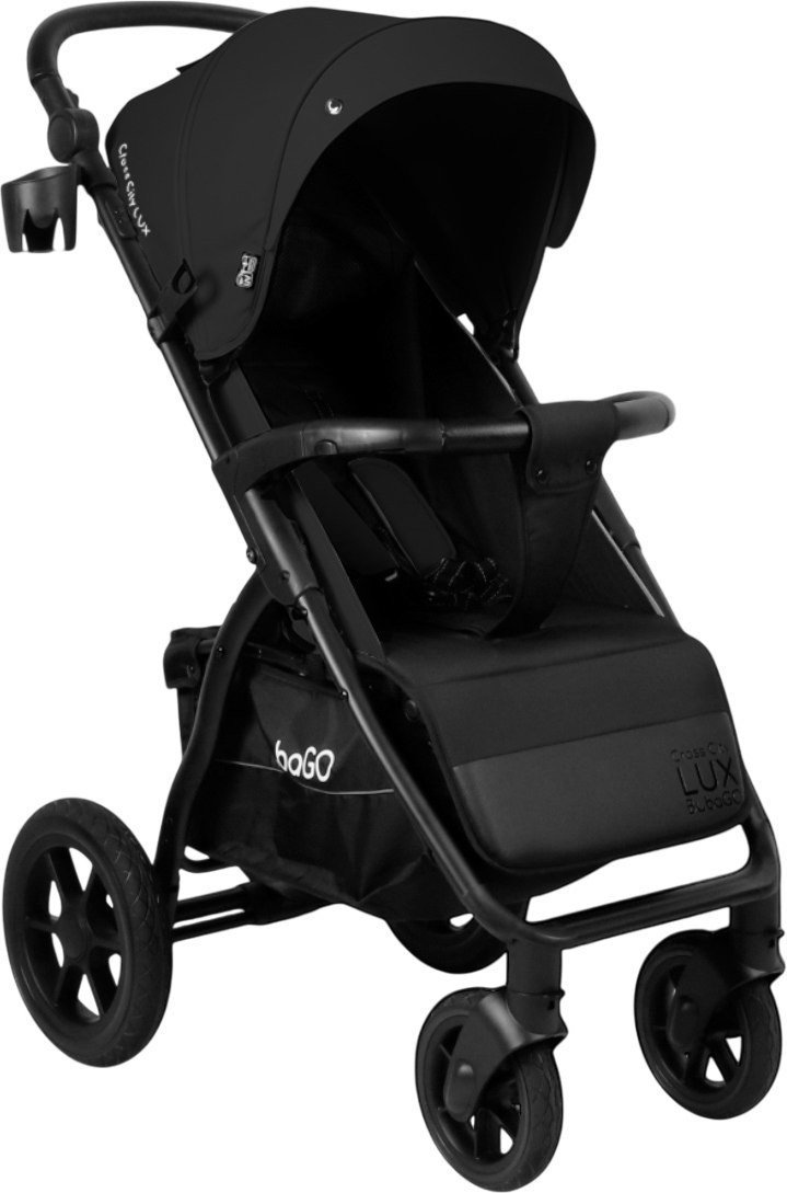 Детская прогулочная коляска Bubago Cross City Lux BG 168-1 Чёрный