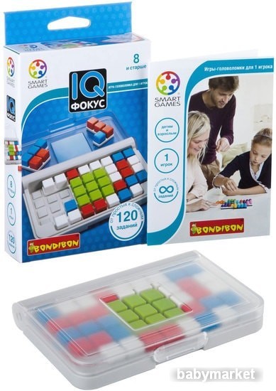 Настольная игра Bondibon IQ Фокус ВВ2184 - детский товар