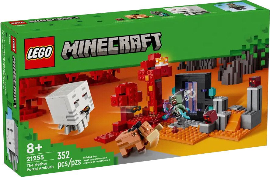 LEGO Minecraft 21255 Засада у портала в Нижний мир