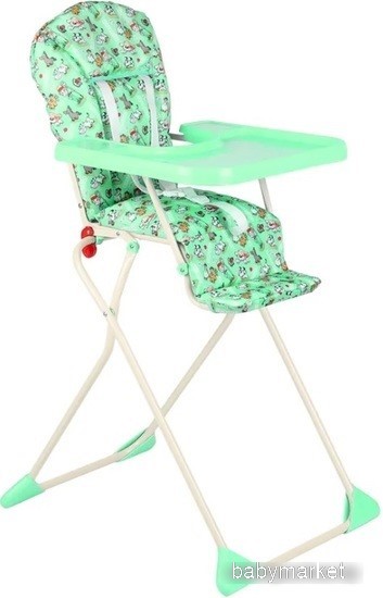 Стульчик для кормления Globex Компакт 1401/01 Зелёный