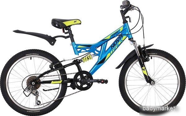 Novatrack Shark 20 20SS6V.SHARK.BL20 (синий/черный, 2020)