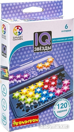 Настольная игра Bondibon IQ Звёзды ВВ3066