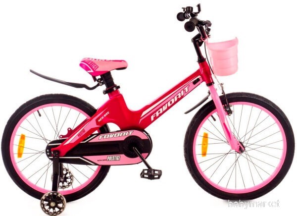 Детский велосипед Favorit Prestige PRS-18PN Розовый