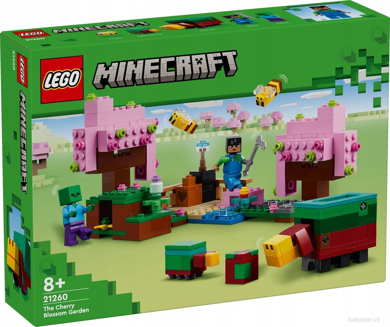 Конструктор Lego Minecraft Сад цветущей сакуры 21260