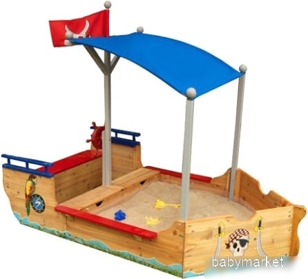 KidKraft Пиратская лодка 00128-KE
