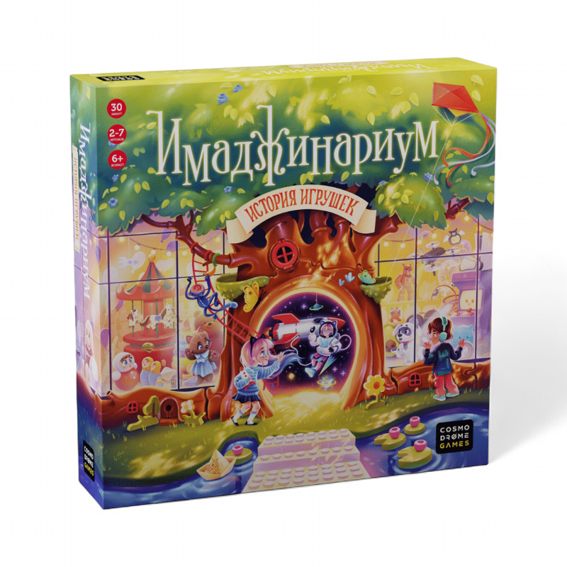 Настольная игра Cosmodrome Games Имаджинариум История игрушек 52048