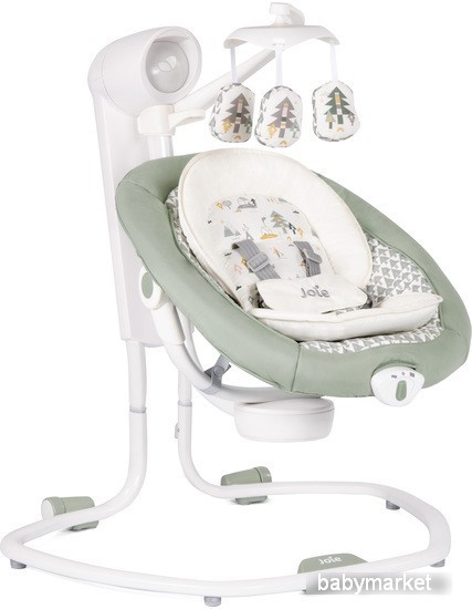 Качалка Joie Serina Swivel Wild Island