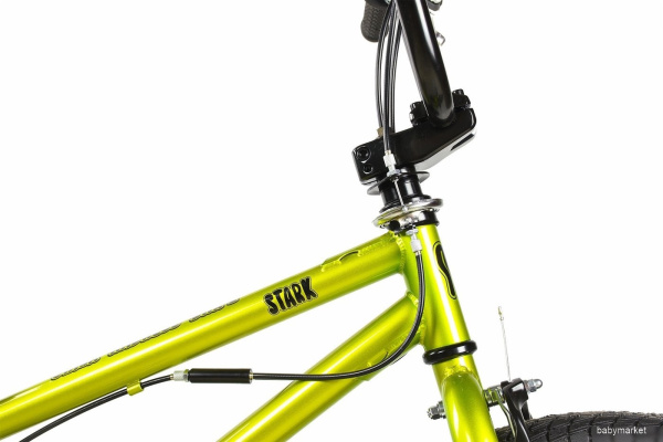 Stark Madness BMX 2 2025 (ярко-зеленый/черный/черный) - детский товар