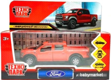 Пикап Технопарк Ford F150 Raptor F150RAP-12-RD