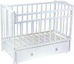 Классическая детская кроватка VDK Magico Mini Кр1-04м (белый)