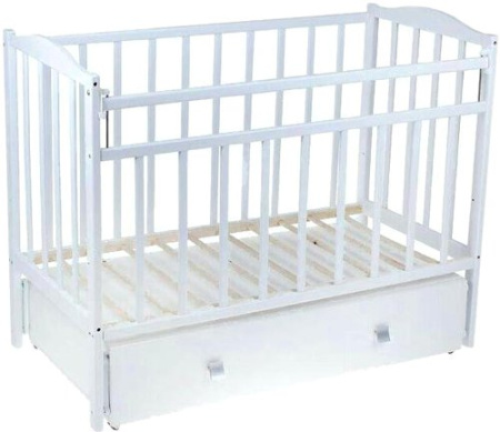 Классическая детская кроватка VDK Magico Mini Кр1-04м (белый)
