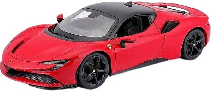 Легковой автомобиль Bburago Ferrari SF90 Stradale 18-16015 (красный)
