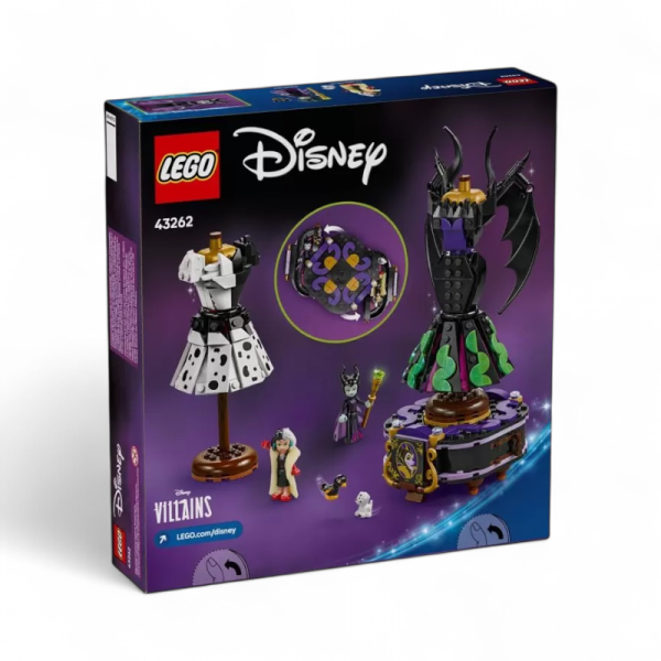 Конструктор Lego Disney Princess Платья Малефисенты и Круэллы Де Виль 43262 - детский товар