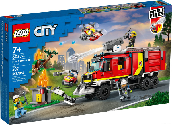Конструктор Lego City Машина пожарного расчета 60374 - детский товар