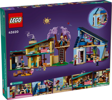 Купить Конструктор Lego Friends Дома Олли и Пейсли 42620 для детей - фото товара
