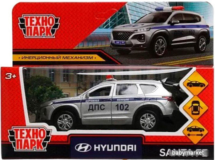 Внедорожник Технопарк Hyundai Santafe Полиция SANTAFE2-12POL-SR