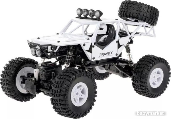 Радиоуправляемая автомодель Crossbot Краулер Пантера 870695 Белый