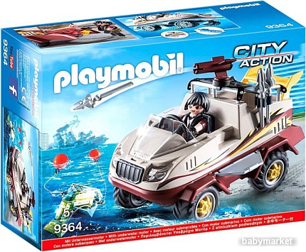 Конструктор Playmobil PM9364 Грузовик-амфибия