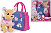 Классическая игрушка Simba Chi-Chi Love Собачка Городская мода с сумочкой и стикерами 105