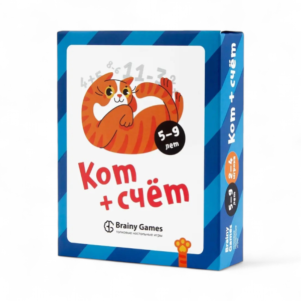 Настольная игра Brainy Games Кот + счет УМ517