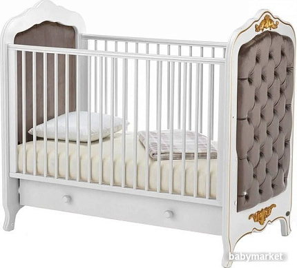 Классическая детская кроватка Nuovita Fulgore (белый)