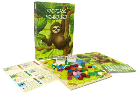 Купить Настольная игра Мир Хобби Форсаж ленивцев для детей - фото товара