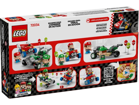 Купить LEGO Mario Kart – Малыш Марио против Малыша Луиджи 72034 для детей - фото товара