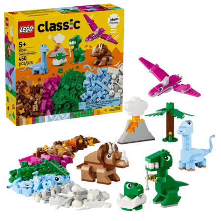 Купить LEGO Classic Креативные динозавры 11041 для детей - фото товара