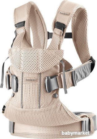 BabyBjorn One Air Mesh (жемчужно-розовый)