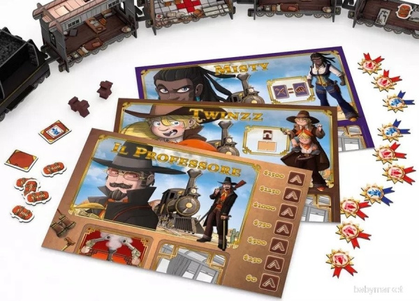 Дополнение к настольной игре Стиль Жизни Кольт экспресс. Курьеры и бронепоезд - детский товар