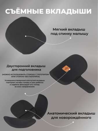 Детское автокресло VipBaby Everest I-Size LYB840 Obsidian