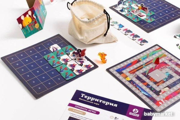 Настольная игра Простые правила Территория / PP-34 - детский товар