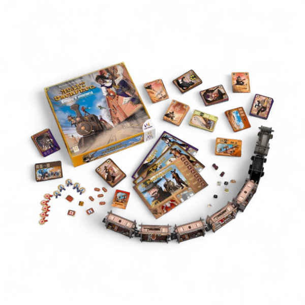 Дополнение к настольной игре Стиль Жизни Кольт экспресс. Курьеры и бронепоезд - детский товар