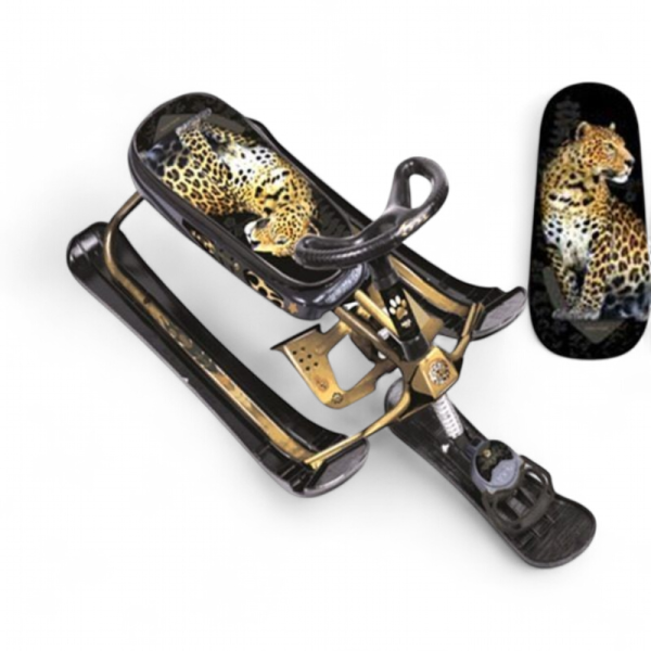 Снегокат Nika Леопард СНК/Л2 Золотистый каркас