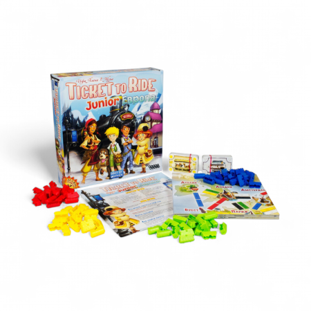 Купить Настольная игра Мир Хобби Ticket To Ride: Junior. Европа для детей - фото товара
