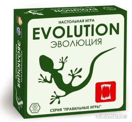Настольная игра Правильные игры Эволюция. База 13-01-01