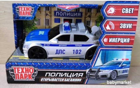 Легковой автомобиль Технопарк Полиция A1116-POL-R