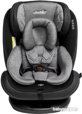 Детское автокресло Amarobaby Isofix ST-3 (серый)