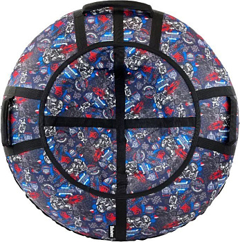 Тюбинг Hubster Люкс Pro S Мото 120см во6742-5 Синий