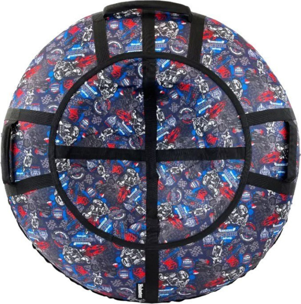 Тюбинг Hubster Люкс Pro S Мото 100см во6742-3 Синий