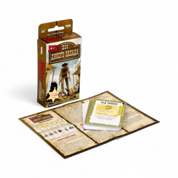 Дополнение к настольной игре Мир Хобби Бэнг! Шоу Дикого Запада - детский товар