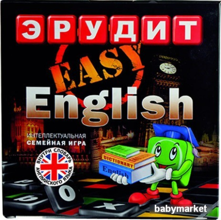 Настольная игра Биплант Эрудит Easy English