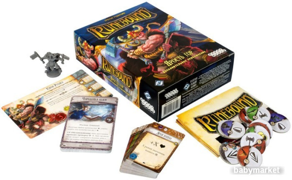 Мир Хобби Runebound. Третья редакция. Ярость гор - детский товар