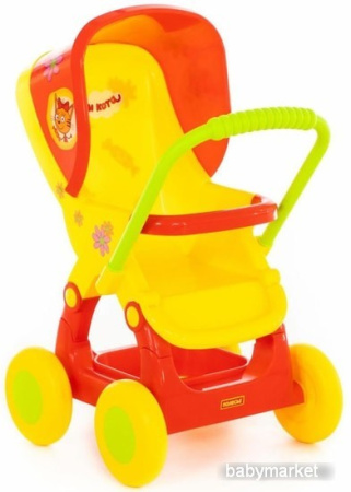 Купить Коляска для куклы Полесье Три кота №2 71460 для детей - фото товара