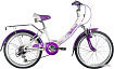 Детский велосипед Novatrack Girlish line 20 20AH6V.GIRLISH.WT9 (белый, 2019)